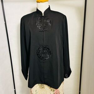 Black Asian style tunic
